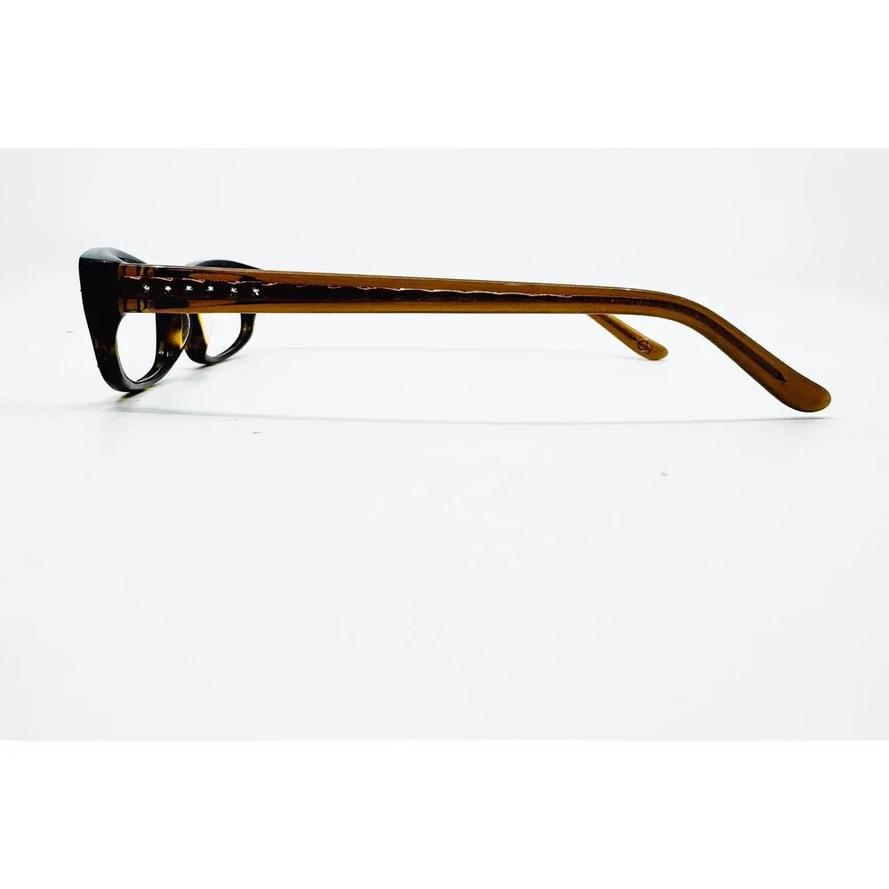Jennifer Lopez Eyeglass Frames Womens Brown JL269 008 Glitter 135